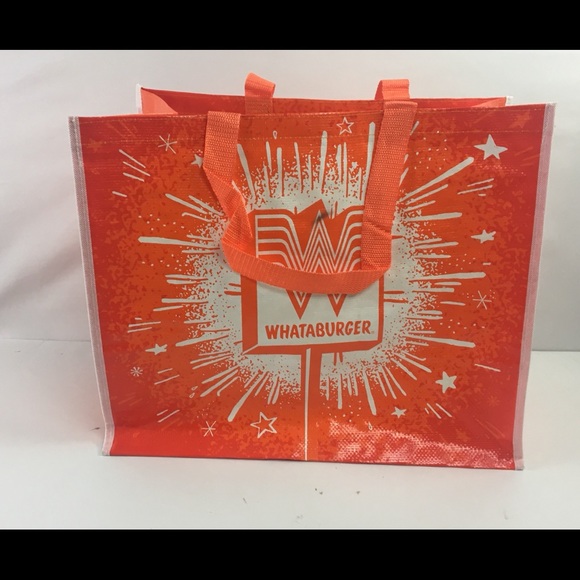 WHATABURGER  Large Reusable Tote/Shopping 2 Bags - Picture 4 of 4
